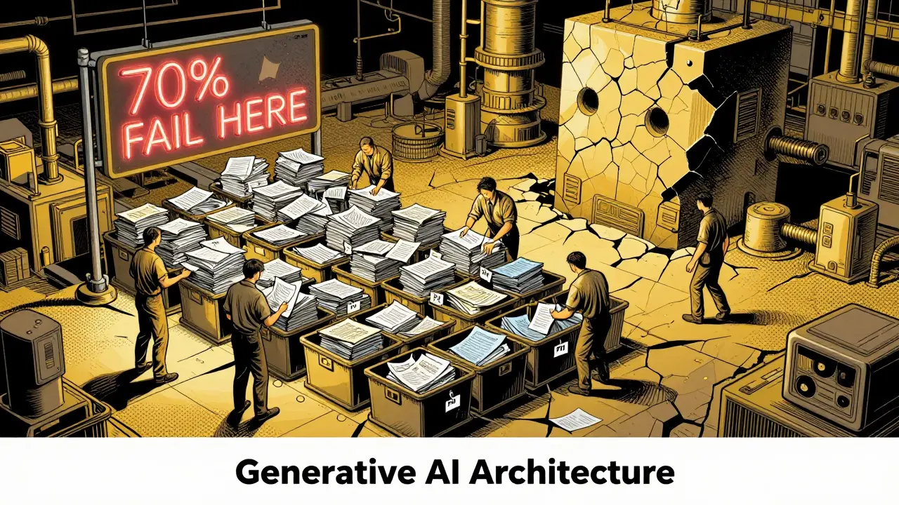 Target Architecture for Generative AI: Data, Models, and Orchestration