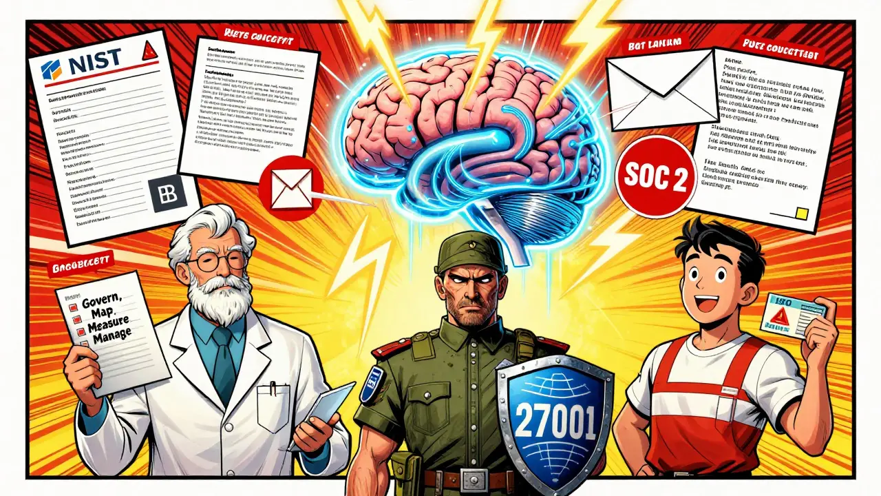 Cybersecurity Standards for Generative AI: NIST, ISO, and SOC 2 Controls Explained