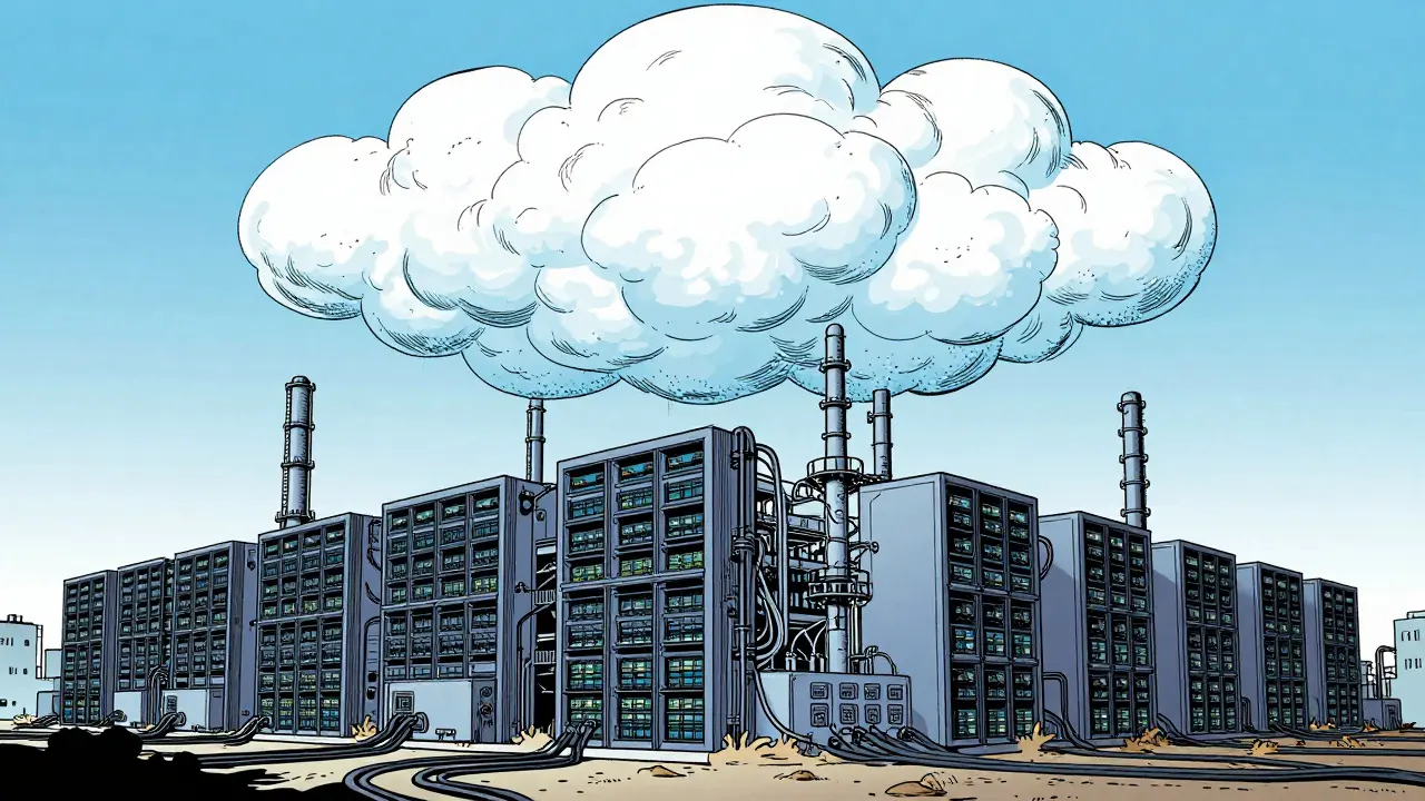 The Environmental Cost of Generative AI: Energy, Water, and Carbon