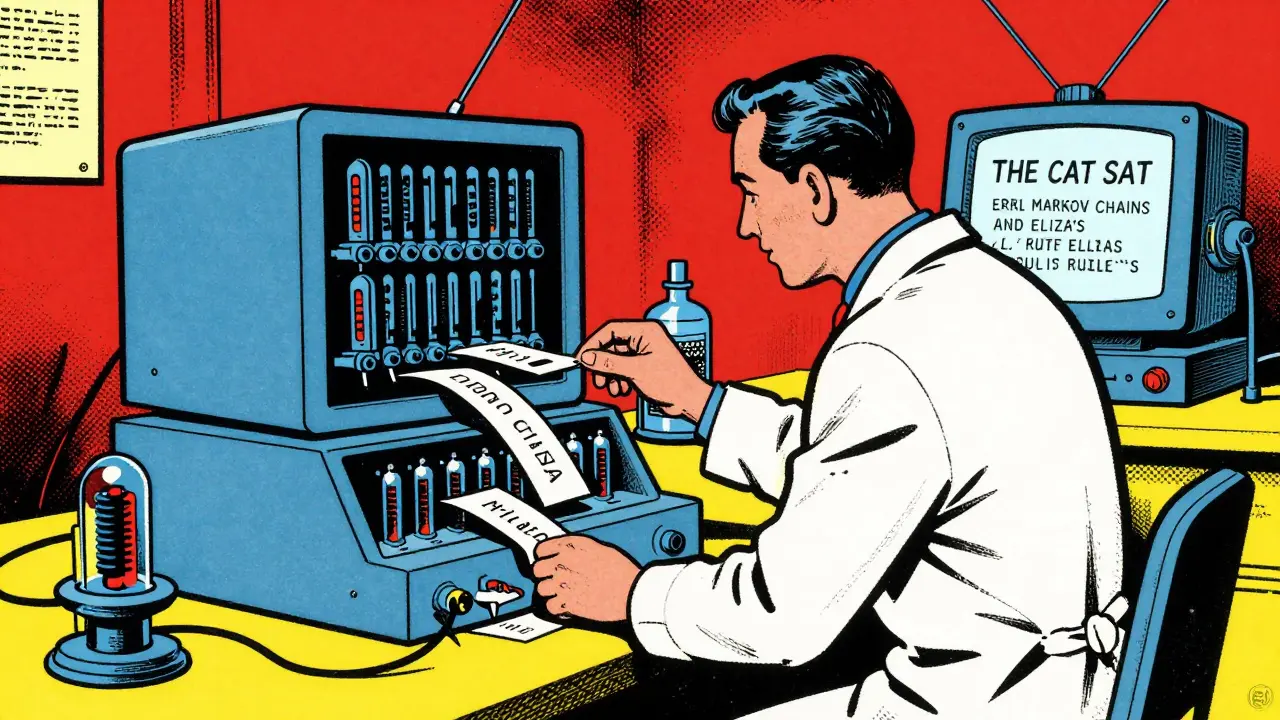 From Markov Chains to Transformers: The Technical History of Generative AI