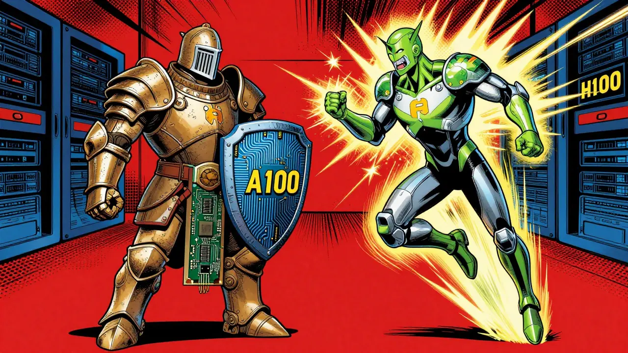 GPU Selection for LLM Inference: A100 vs H100 vs CPU Offloading